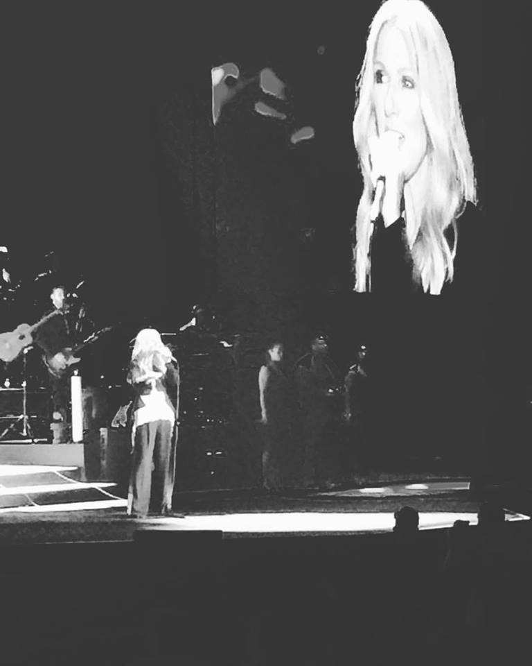 Наталия Бучинская побывала на концерте Селин Дион